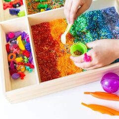 30.1.2024 Sensory Play für die Kükengruppe